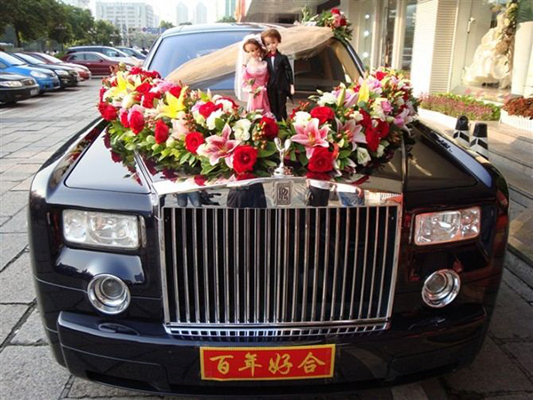 廣州結(jié)婚租賃勞斯萊斯婚慶轎車出租