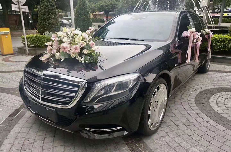廣州租賃出租奔馳邁巴赫S600婚慶花車