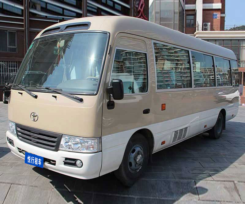 廣州商務(wù)活動帶司機(jī)包車租賃出租豐田考斯特包天(23座)_廣州租車包車用車 首選廣州現(xiàn)達(dá)租車公司