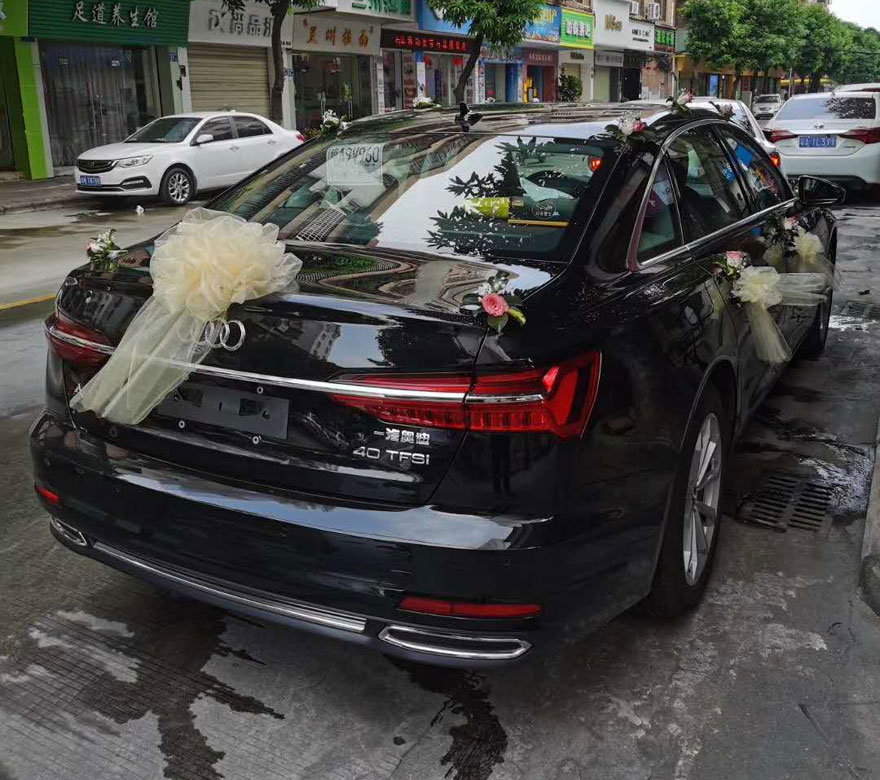 廣州結婚租奧迪A6L婚慶花車租賃出租_廣州租車包車用車 首選廣州現達租車公司