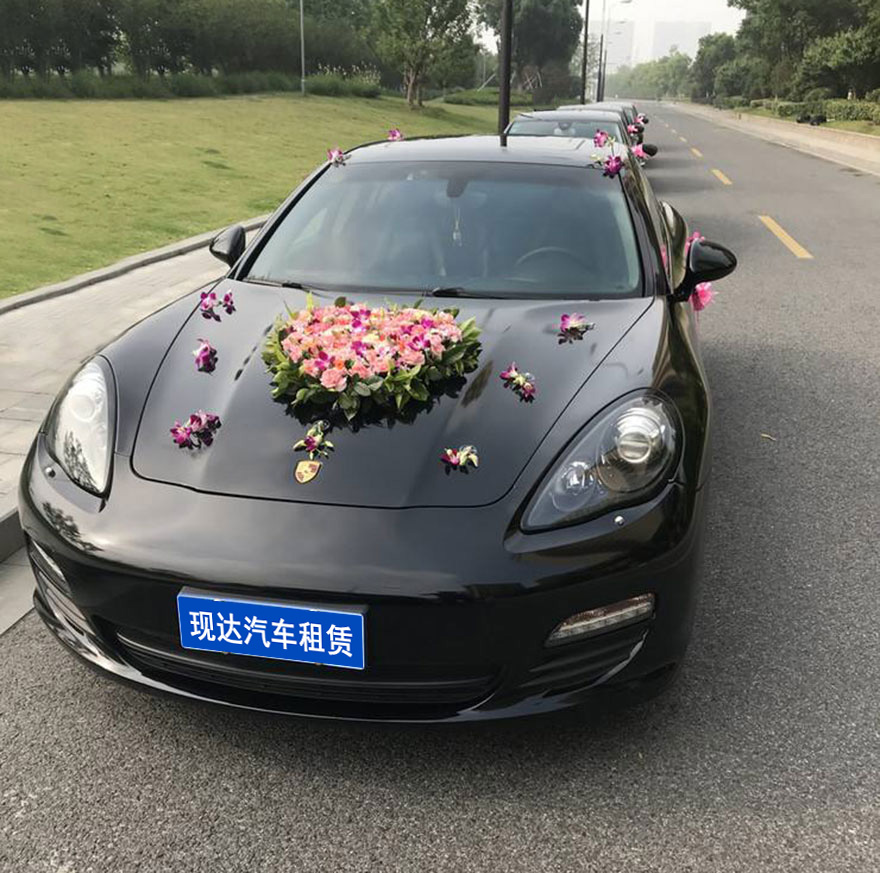 廣州婚慶出租保時捷帕拉梅拉婚禮跑車花車_廣州租車包車用車 首選廣州現達租車公司