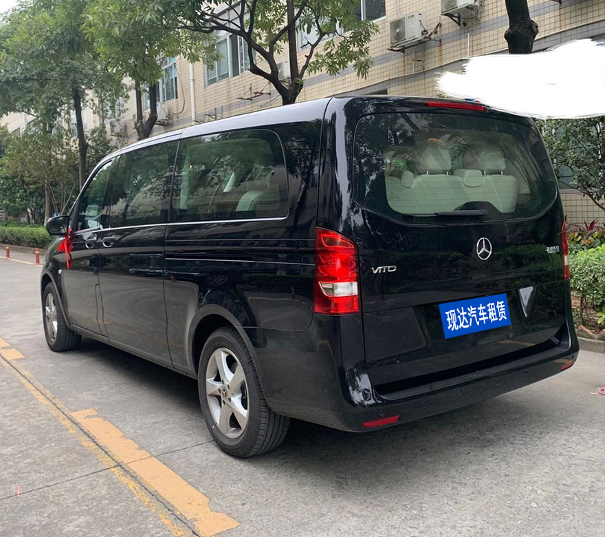廣州租賃九座奔馳威霆商務車隊出租帶司機包天(9座)_廣州租車包車用車 首選廣州現達租車公司