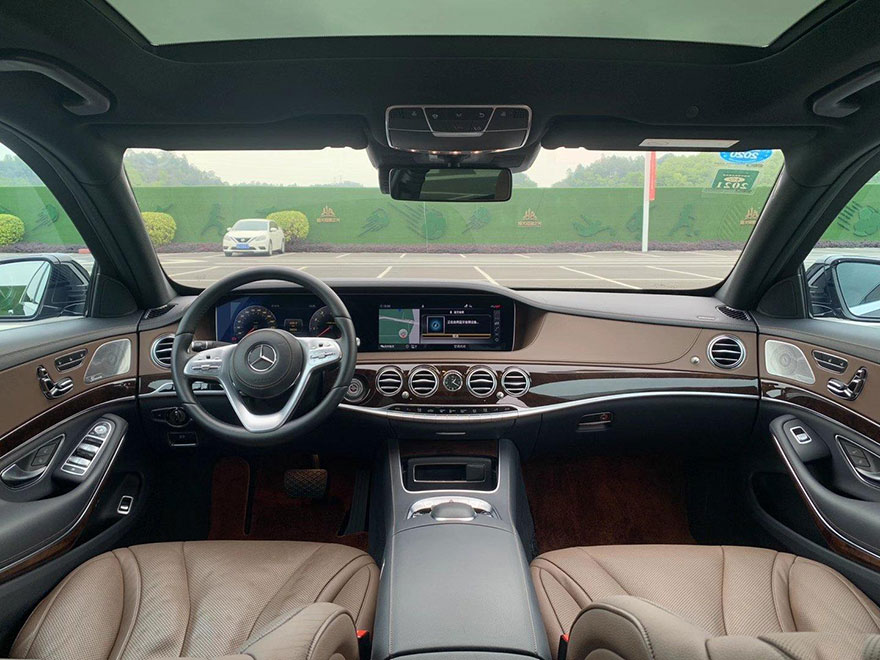廣州帶司機(jī)租賃奔馳S系S450LS350L高端轎車出租包車_廣州租車包車用車 首選廣州現(xiàn)達(dá)租車公司
