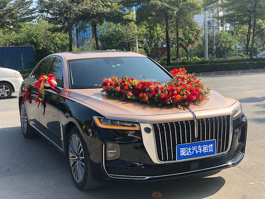 廣州結婚哪里有租紅旗H9婚車,廣州租車公司帶司機出租H9花車_廣州租車包車用車 首選廣州現達租車公司