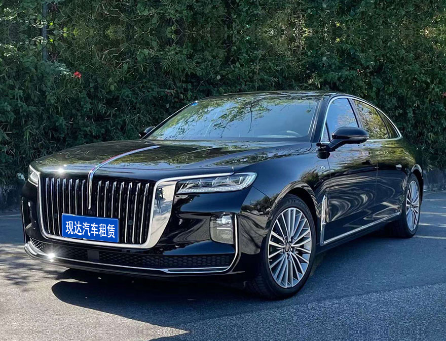 廣州租車自駕隨駕帶司機出租紅旗H9轎車