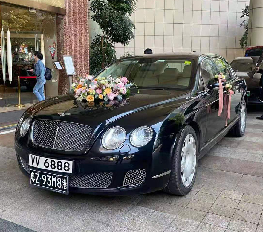 廣州結(jié)婚租賃賓利飛馳/慕尚婚禮車隊出租