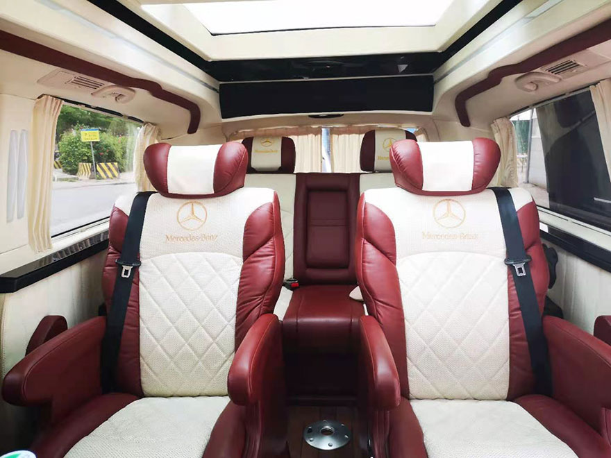 廣州哪里有配帶司機租用7座豪華高端奔馳V260L商務車活動接待出租自駕_廣州租車包車 首選廣州現達汽車租賃公司