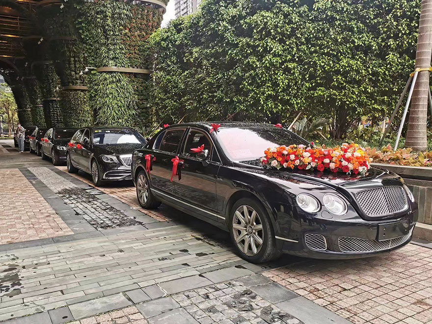 廣州結婚租賓利轎車租賃,廣州哪里有頂級豪華花車出租_廣州租車包車用車 首選廣州現達租車公司