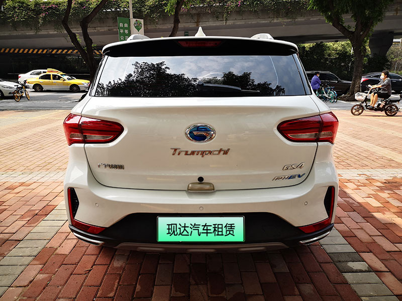 廣州企業單位長期年租新能源混合動力廣汽傳祺GS4越野車自駕出租(5座)_廣州租車包車用車 首選廣州現達汽車租賃公司