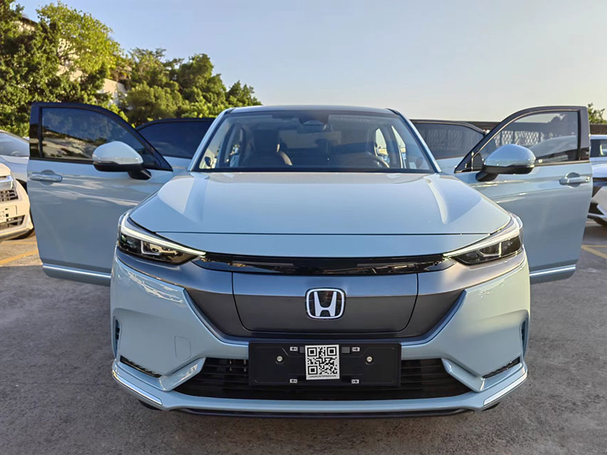 廣州哪里有出租本田e:NP1(極湃1)純電動SUV轎車自駕長租一年多少錢_廣州租車包車用車 首選廣州現達汽車租賃公司