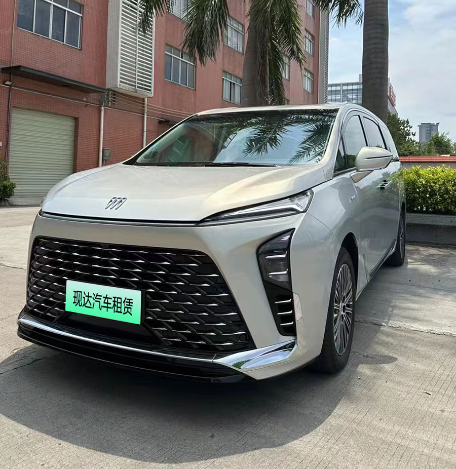 廣州出租2024別克GL8新能源PHEV帶司機年自駕7座商務車_廣州租車包車用車 首選現達汽車租賃公司